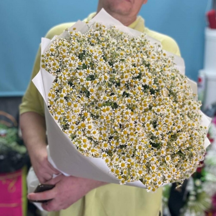 Букет из 51 ромашки, фото 3